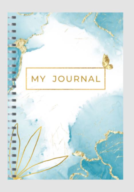 Aqua Dream Journal- Ruled