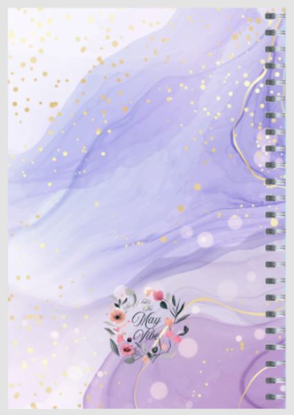 Amethyst Dreams Journal -Ruled